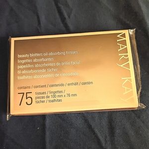 Last Chance! Relisting! Mary Kay Beauty Blotters 75 Sheets Oil Blotters